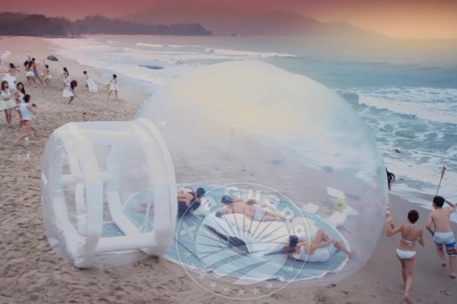 黑龙江充气球形帐篷